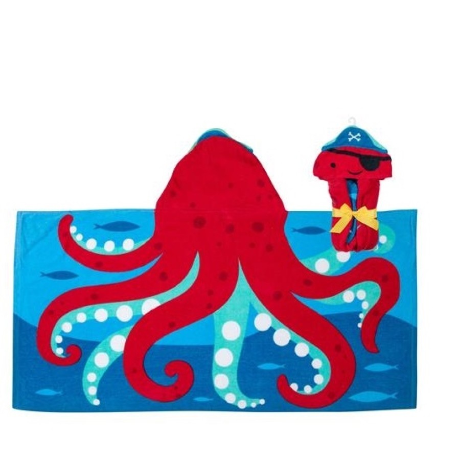 Παιδική πετσέτα με κουκούλα της Stephen Joseph OCTOPUS/RIRATE