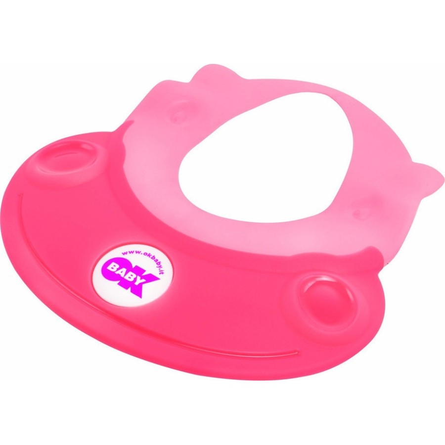 OK Baby Προστατευτικό Γείσο Μπάνιου Hippo Pink
