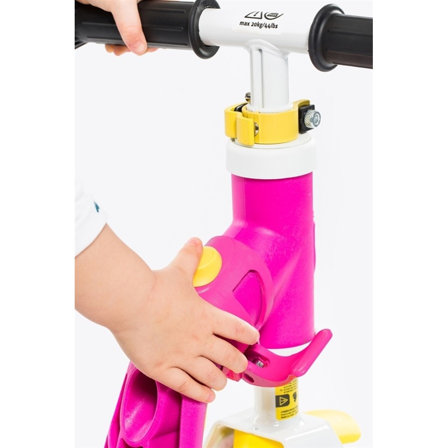 Scoot and Ride Ποδήλατο Ισορροπίας & Πατίνι 2 σε 1 HighwayBaby Pink/Yellow
