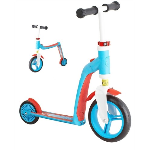 Scoot and Ride Ποδήλατο Ισορροπίας & Πατίνι 2 σε 1 HighwayBaby Blue/Red