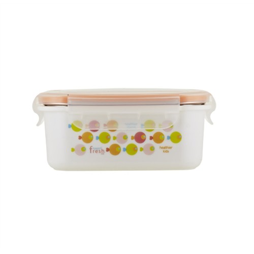 InnoBaby Lunchbox, Διπλό Μονωτικό Ανοξείδωτο Δοχείο Αποθήκευσης Φαγητού, FISH ORANGE 450ml KS-BT-FISH01