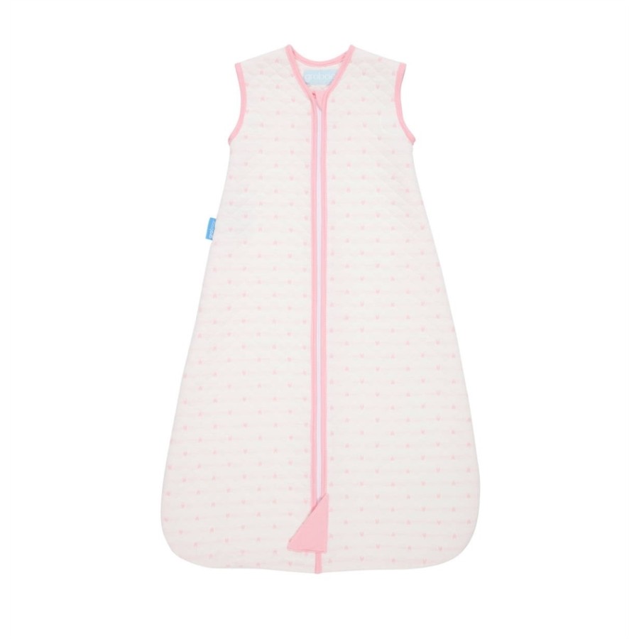 GroBag 2.5 tog χειμωνιάτικος 18-36 μηνών Υπνόσακος Pink hearts Jacquard - 5170