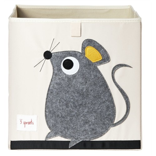 3 sprouts τετράγωνο καλάθι για τα παιχνίδια Storage Box mouse