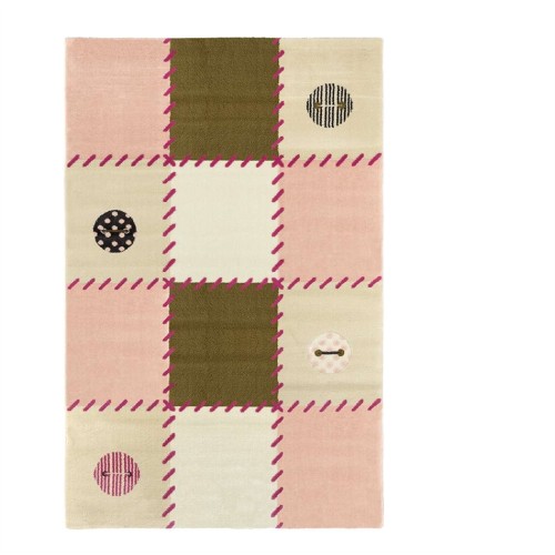 Χαλί 150X200cm Patchwork pink   Saint Clair Paris