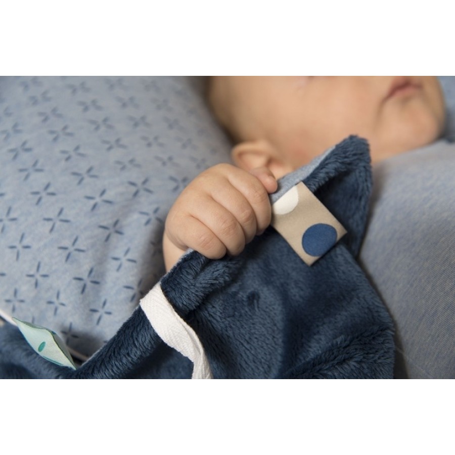 Snoozebaby πανάκια παρέας από νεογέννητο Comfort Toy Sweet Dreaming Indigo Blue (SNZ126)