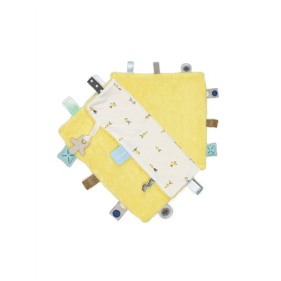 Snoozebaby πανάκια παρέας από νεογέννητο Comfort Toy Sweet Dreaming Limoncello(SNZ131)