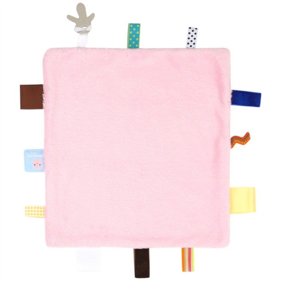 Snoozebaby πανάκια παρέας από νεογέννητο Comfort Toy Sweet Dreaming Powder Pink(SNZ124)
