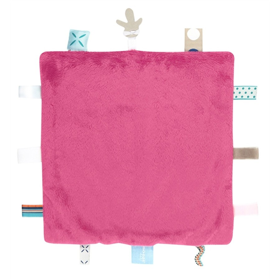 Snoozebaby πανάκια παρέας από νεογέννητο Comfort Toy Sweet Dreaming Funky Pink(SNZ127)