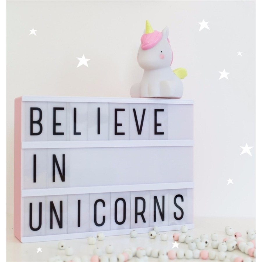 A LITTLE LOVELY COMPANY UNICORN Little Light (LLUNWH34)