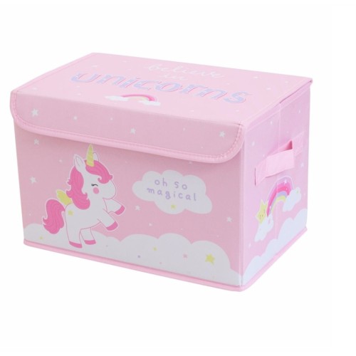 A Little Lovely Company κουτί αποθήκευσης για παιχνίδια pop up Unicorn(STPUUN01)