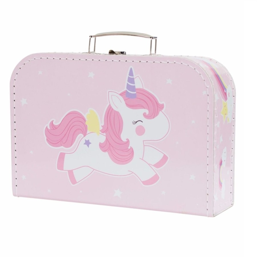 A little lovely company Βαλίτσα Unicorn PINK SCBUPI07