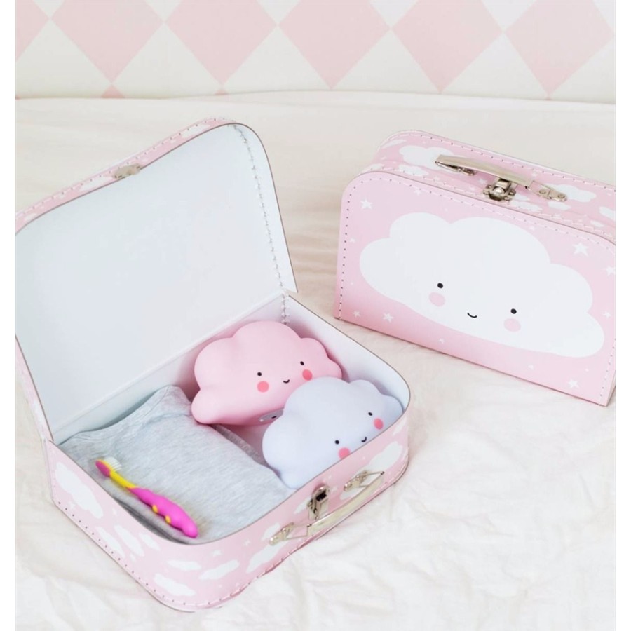 A little lovely company Βαλίτσα Cloud pink SCCLPI02