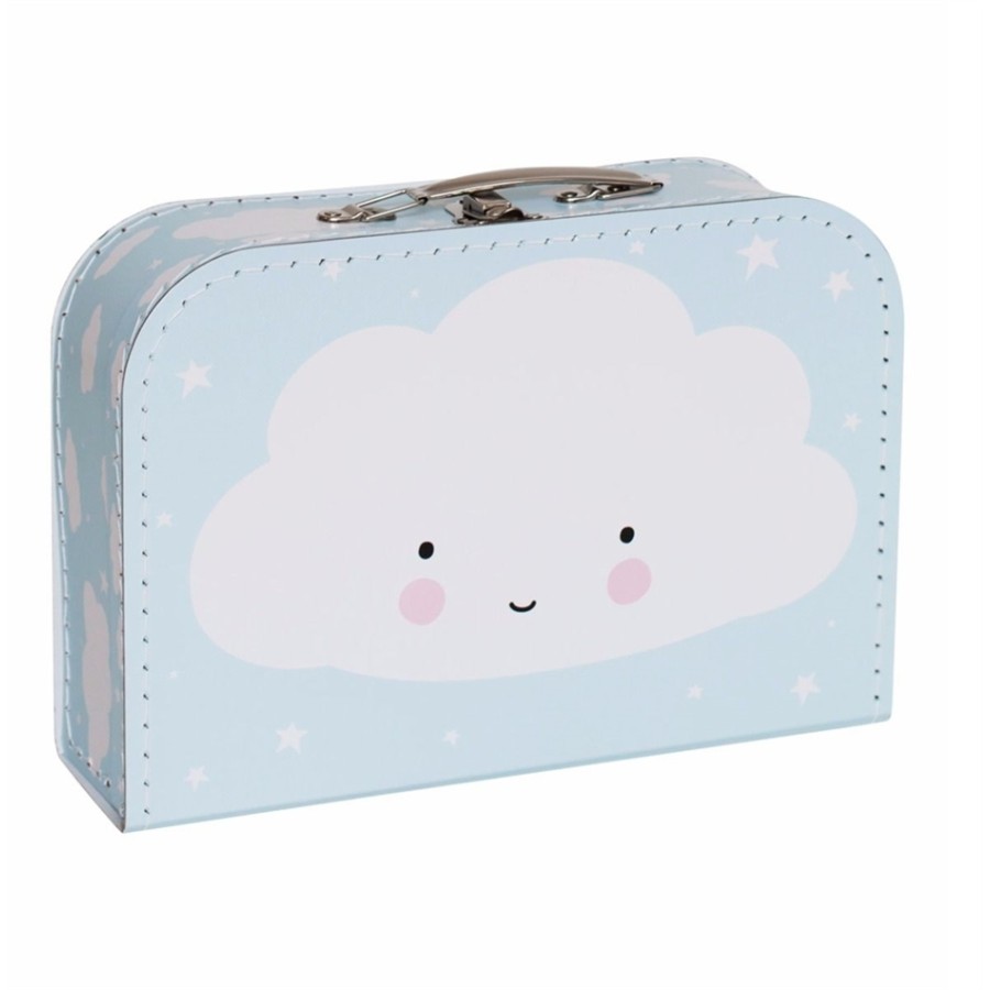 A little lovely company Βαλίτσα Cloud blue SCCLBU03