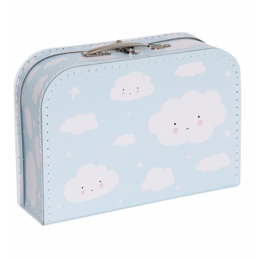 A little lovely company Βαλίτσα Cloud blue SCCLBU03