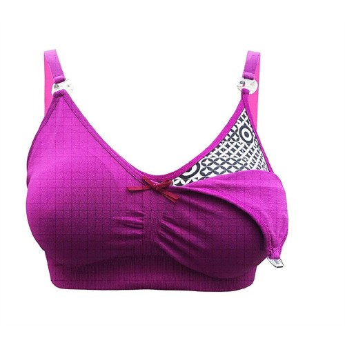 Mumba Bra Σουτιέν εγκυμοσύνης και θηλασμού Maya Freedom Purple MDPS1308