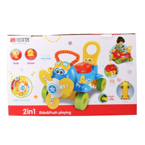 Περπατούρα 2 σε 1  008.35380 Multi Color της Zita Toys