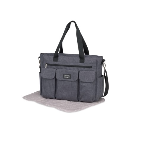 PIRULOS ΤΣΑΝΤΑ ΑΛΛΑΞΙΕΡΑ DENIM GREY 45X35 CM(48131930)