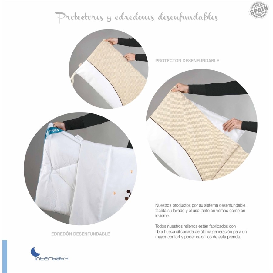 Interbaby σετ προίκας 9 τεμαχίων για κρεβάτι 70x140 