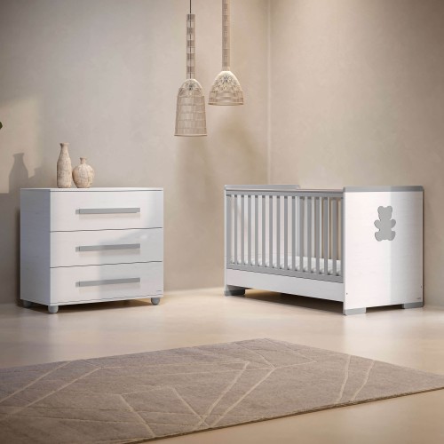 Casababy Smart  βρεφικό σετ δωματίου κρεβάτι και σιφονιέρα