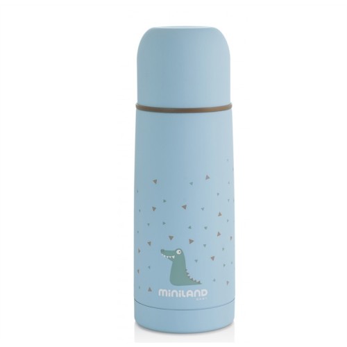 Miniland Ανοξείδωτος θερμός Υγρών SILKY THERMOS BLUE (350ml)-89216