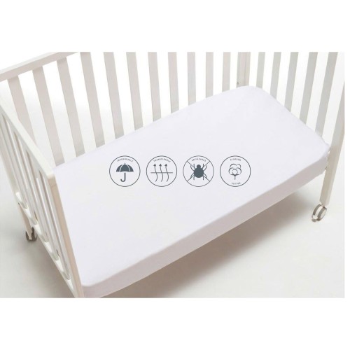INTERBABY ΣΕΛΤΕΔΑΚΙ 80X140 ΛΕΥΚΟ 803
