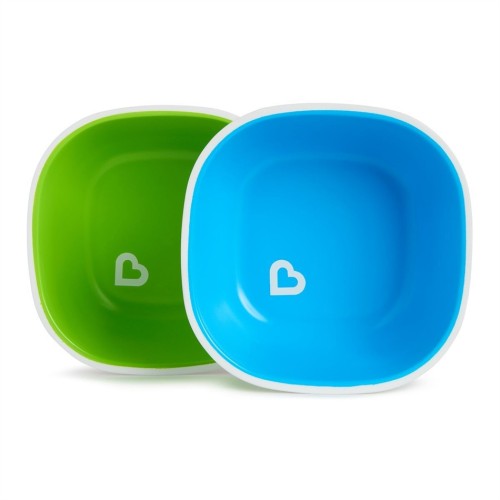 Munchkin Splash Bowls 2τμχ (12446)-πράσινο-μπλε