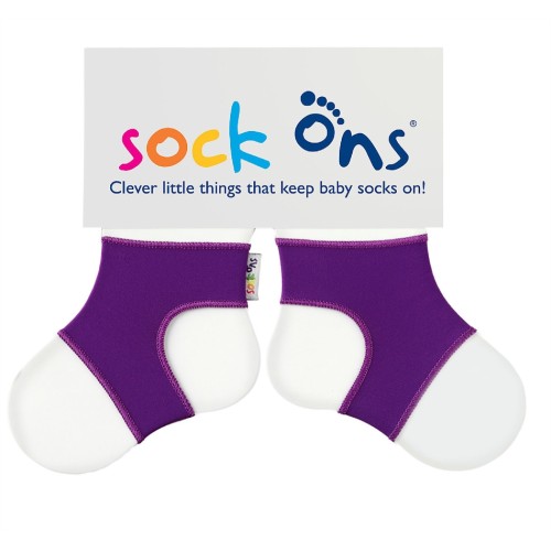 SOCK ONS – ΓΙΑ ΝΑ ΜΗΝ ΒΓΑΖΕΙ ΤΙΣ ΚΑΛΤΣΕΣ ΤΟΥ (6-12 ΜΗΝΩΝ)-PURPLE