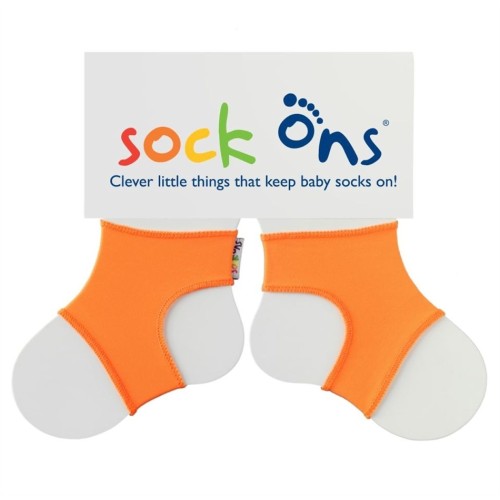 SOCK ONS – ΓΙΑ ΝΑ ΜΗΝ ΒΓΑΖΕΙ ΤΙΣ ΚΑΛΤΣΕΣ ΤΟΥ (6-12 ΜΗΝΩΝ)-ORANGE