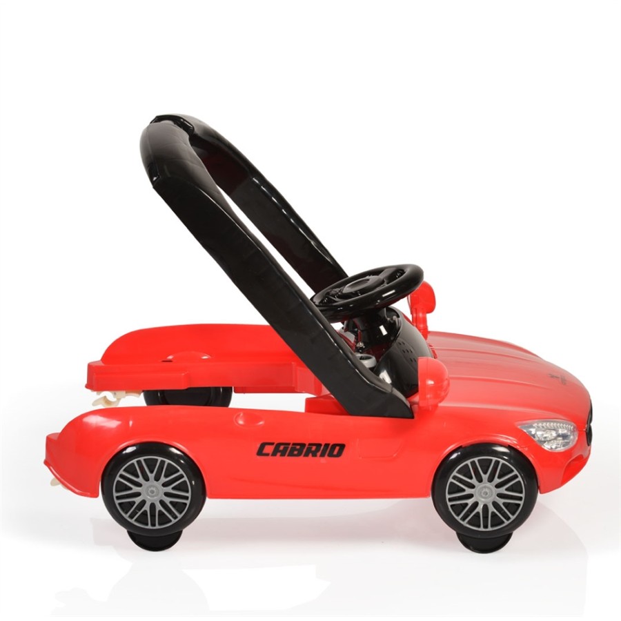 Cangaroo Cabrio 2 σε 1 Στράτα Περπατούρα με ηλεκτρονικό μουσικό παιχνίδι-WHITE (6243630)
