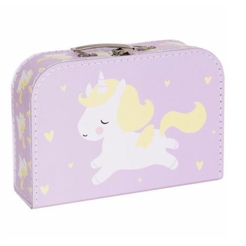 A little lovely company Βαλίτσα Unicorn LILAC SCUNPI01