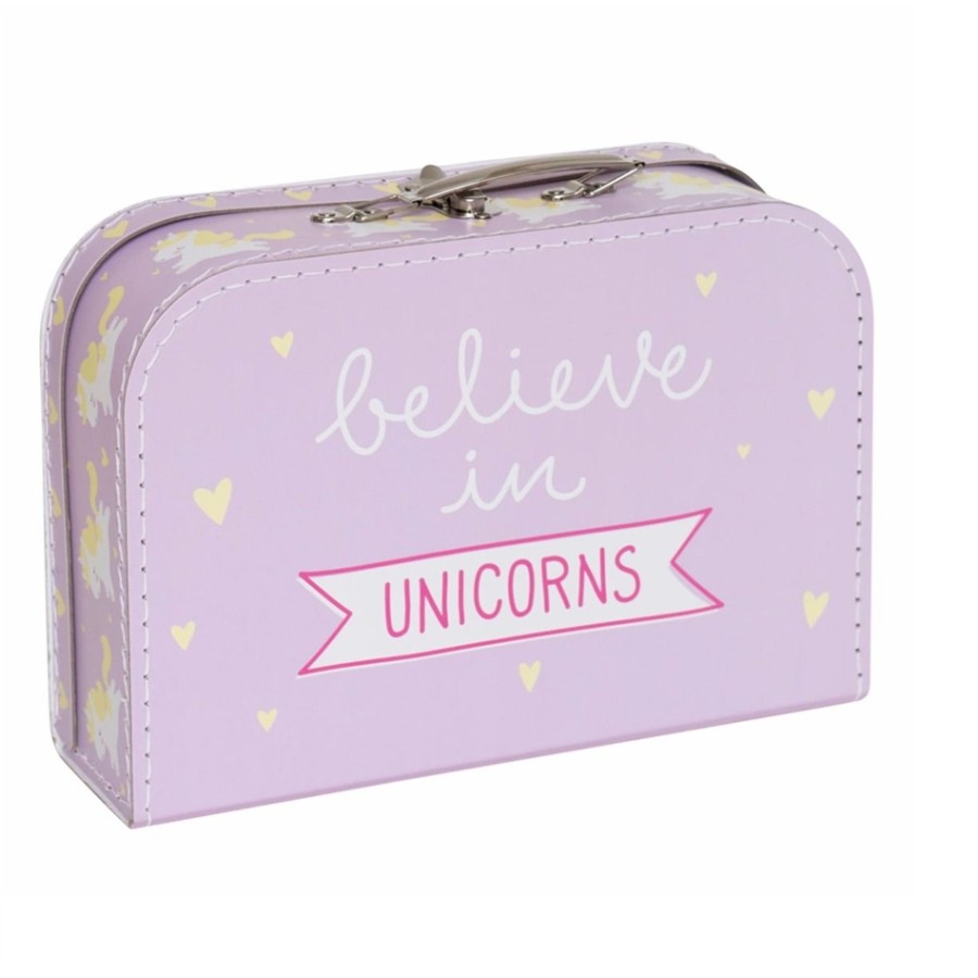A little lovely company Βαλίτσα Unicorn LILAC SCUNPI01