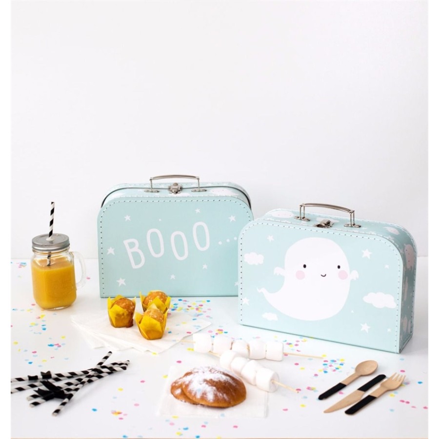 A little lovely company Βαλίτσα Ghost SCGHMI06