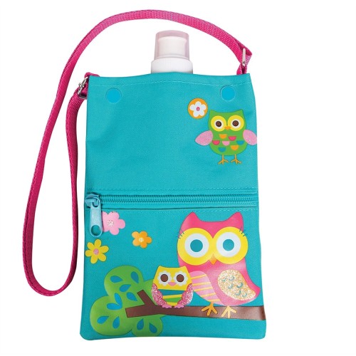 Stephen Joseph Water Bottle Totes -τσαντάκι με squiz -owl-29006