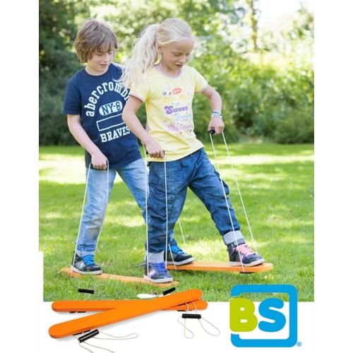 BS-TOYS – WOODEN WALKING SKI’S GA130