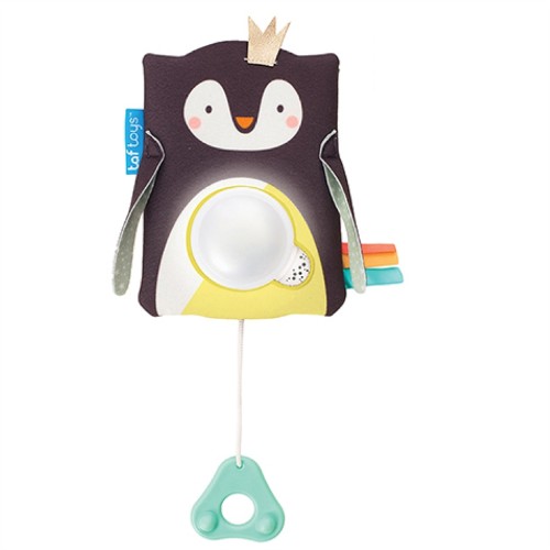 Taf Toys κρεμαστό παιχνίδι με ήχους και φως -Prince the Penguin Baby Soother 12275