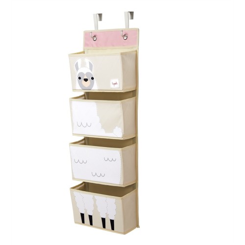 3 sprouts Κρεμαστές Θήκες hanging wall organizer llama  - IWOLLM