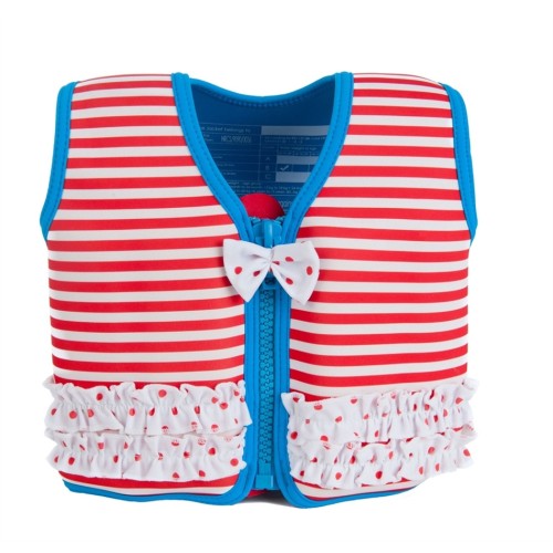 Konfidence γιλέκο κολύμβησης Original Jacket Marthas Red Stripe 4-5 χρονών 