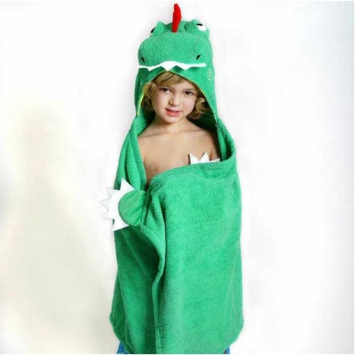 Zoocchini παιδική μπουρνουζοπετσέτα KIDS TOWEL DEVIN THE DINOSAUR-ZOO2003