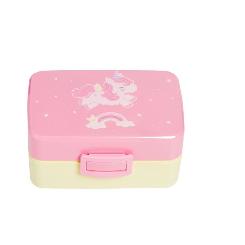 Little Lovely Company Lunch box Unicorn (SBUNPI04)
