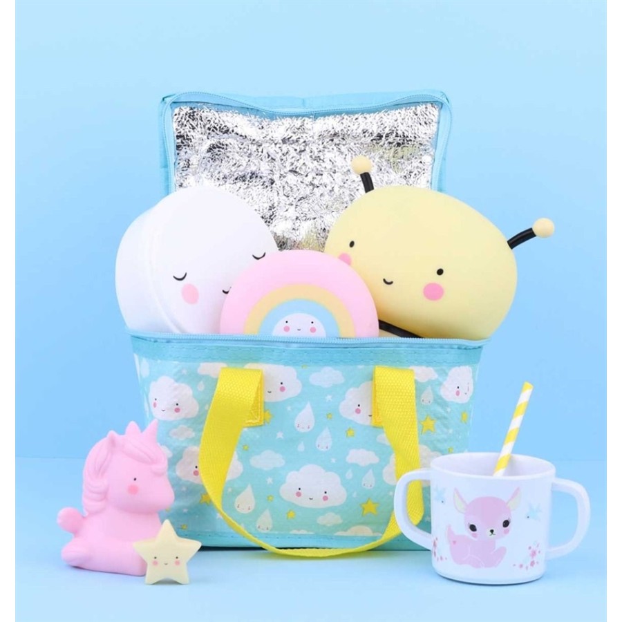 Little Lovely Company Ισοθερμική τσάντα Cool bag Cloud-CBCLBU02