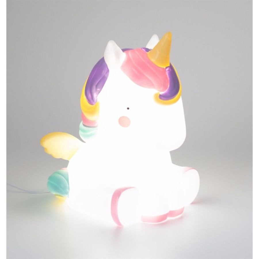 A little lovely company επιτραπέζιο φωτιστικό Unicorn led - TBUNEU03