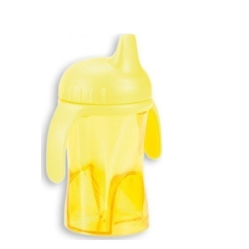 Difrax Κύπελλο που Δεν Στάζει με Σκληρό Στόμιο, 702 YELLOW