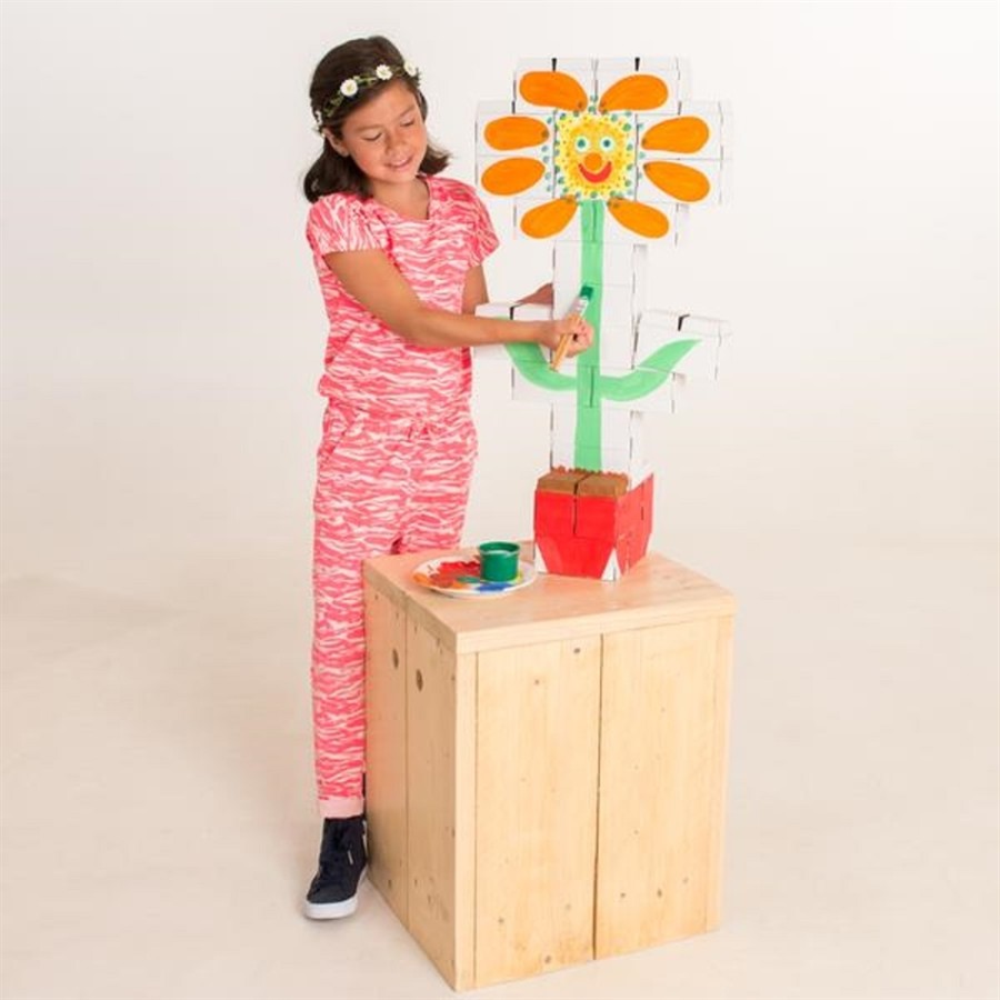 Gigi Blocks 30 big building blocks white -G4-W