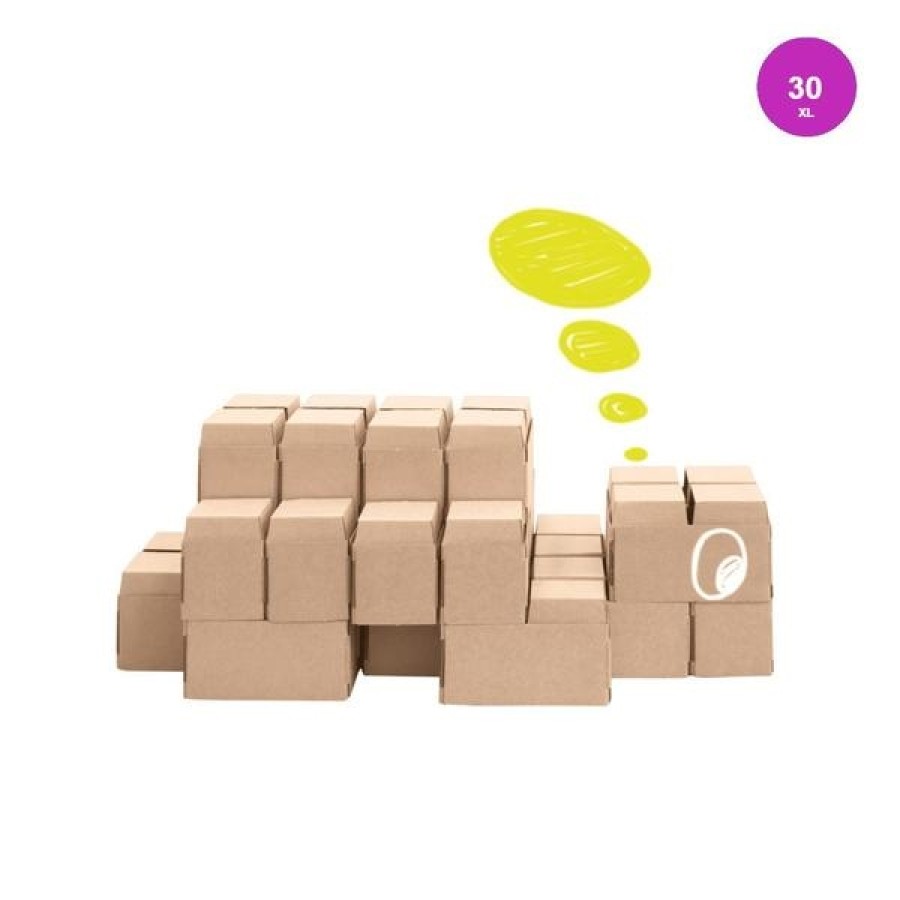 Gigi Blocks 30 big building blocks white -G4-W