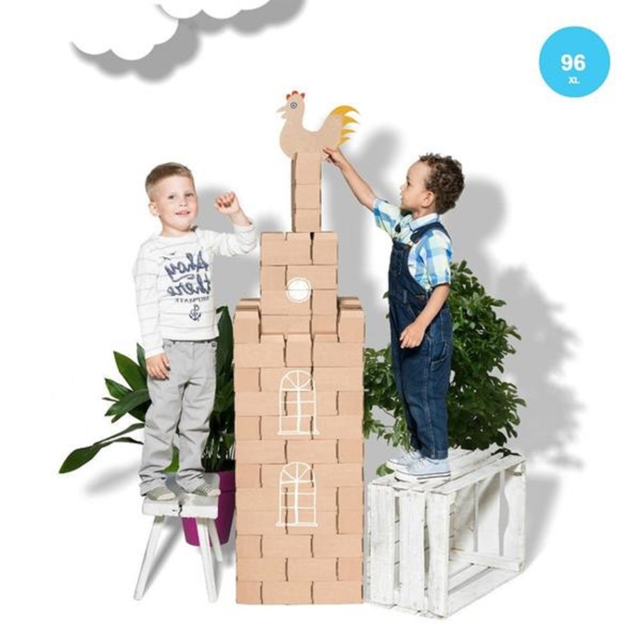 Gigi Blocks 30 big building blocks white -G4-W