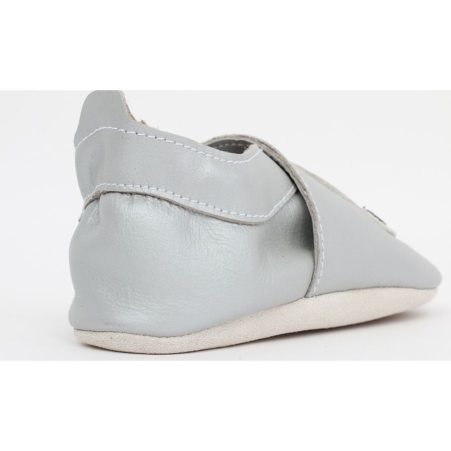 Bobux Δερμάτινο βρεφικό παπούτσι  Softsoles Silver Panda 1000-014-09