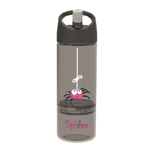 Carl Oscar Drink & Eat 2 in 1 bottle(παγούρι και φαγητοδοχείο 2 σε 1 )-spider grey