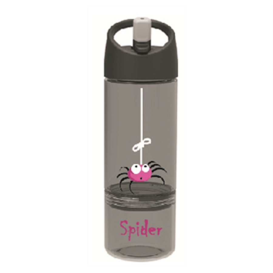 Carl Oscar Drink & Eat 2 in 1 bottle(παγούρι και φαγητοδοχείο 2 σε 1 )-spider grey