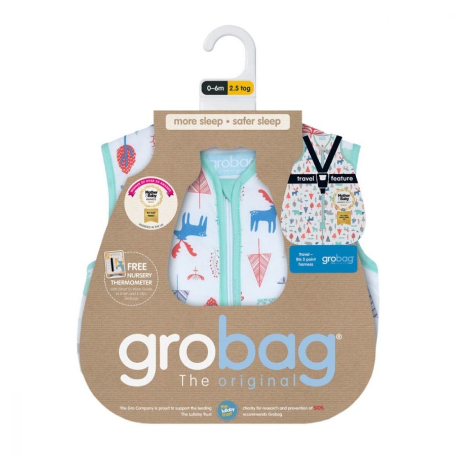 GroBag Υπνόσακος Travel 2.5 tog χειμωνιάτικος 18-36 μηνών Nordic Walks-5706