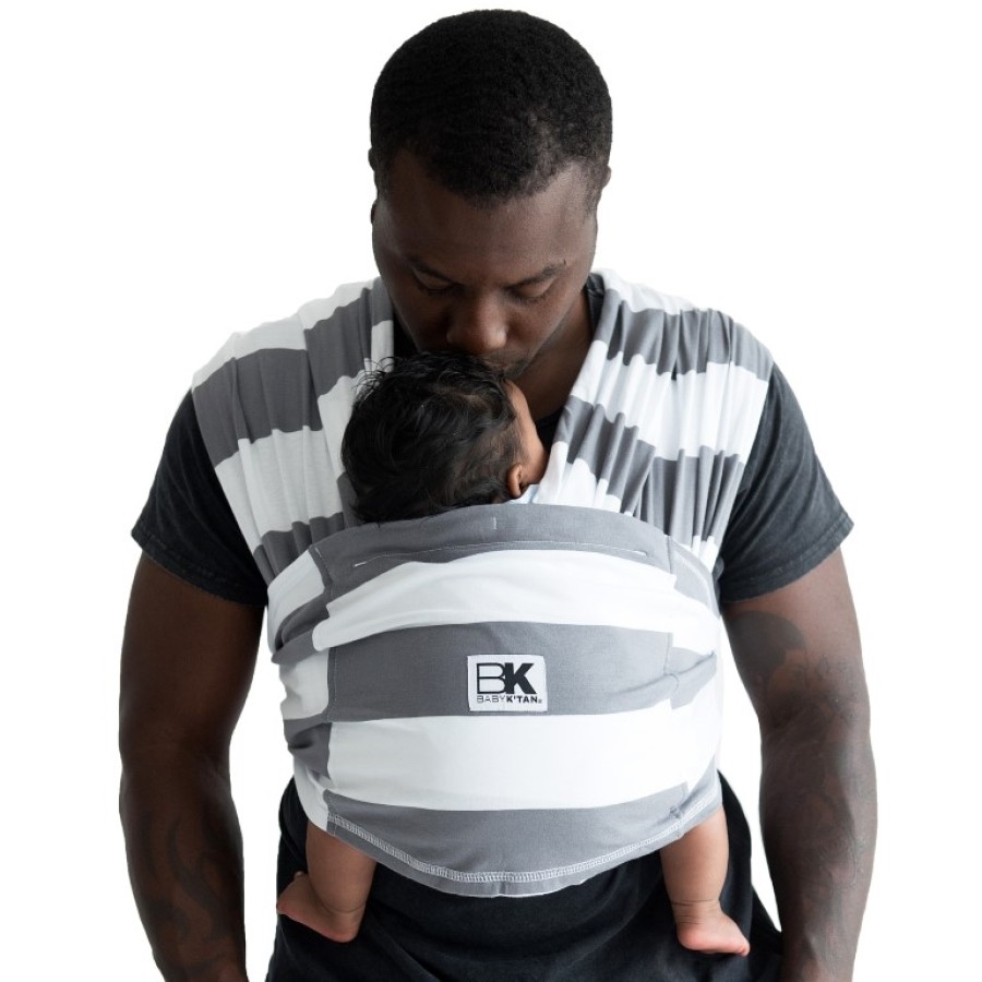 ΜΑΡΣΙΠΟΣ BABY K’TAN   PRINT CHARCOAL STRIPES(BKBC-CHSTR)